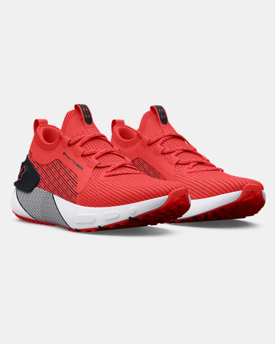 Men's UA HOVR™ Phantom 3 SE Running Shoes in Red image number 3